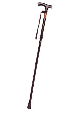 ピッチ付折りたたみ式杖 E-248